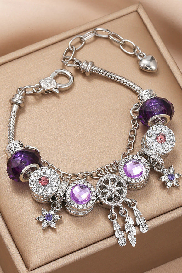 Dream Catcher Purple Style Bracelet